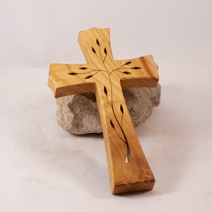 Mintás fakereszt, fali kereszt  - Meska.hu