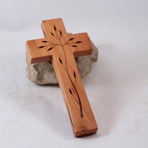Mintás fakereszt, fali kereszt  - Meska.hu