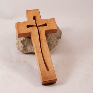 Mintás fakereszt, fali kereszt  - Meska.hu