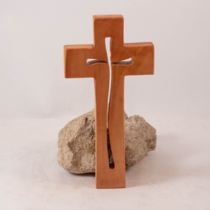 Mintás fakereszt, fali kereszt  - otthon & életmód - vallás - kereszt - Meska.hu