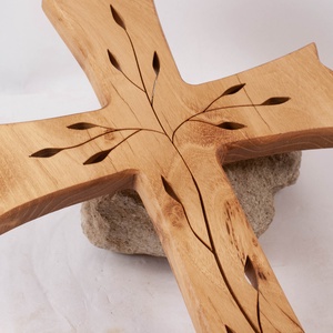 Mintás fakereszt, fali kereszt  - otthon & életmód - vallás - kereszt - Meska.hu