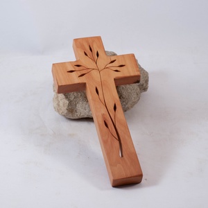 Mintás fakereszt, fali kereszt , Otthon & Életmód, Vallás, Kereszt, Famegmunkálás, MESKA
