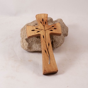 Mintás fakereszt, fali kereszt  - Meska.hu