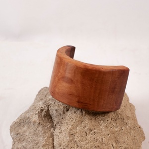 Ívelt fa franciacsat, hajcsat  - ruha & divat - hajdísz & hajcsat - hajdísz - Meska.hu