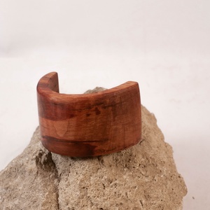 Ívelt fa franciacsat, hajcsat  - ruha & divat - hajdísz & hajcsat - hajdísz - Meska.hu