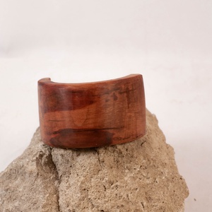 Ívelt fa franciacsat, hajcsat  - ruha & divat - hajdísz & hajcsat - hajdísz - Meska.hu