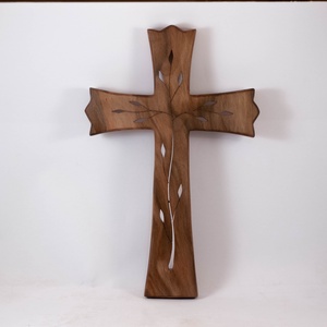 Mintás fakereszt, fali kereszt  - otthon & életmód - vallás - kereszt - Meska.hu