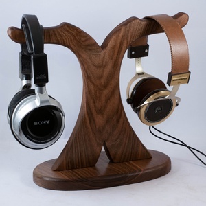 Dupla fejhallgató tartó - Meska.hu