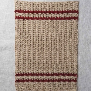 Kéztörlő kendő horgolt, újrahasznosított fonalból - otthon & életmód - konyhafelszerelés, tálalás - Meska.hu