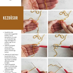 DIGITÁLIS Horgolási útmutató (PDF) - horgolt kulacstartó - videó fázisfotók és szöveges leírás  - otthon & életmód - konyhafelszerelés, tálalás - italos kellékek - italtartó - Meska.hu