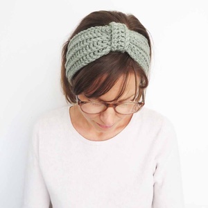 DIY Csináld magad csomag - Horgolt fülmelegítő - Meska.hu