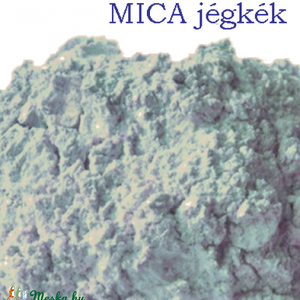 MICA POR (KRISTÁLYOS CSILLOGÁSÚ) JÉGKÉK 5 gr - Meska.hu