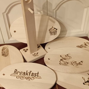 Reggeliző szett, vegyes 2 - otthon & életmód - konyhafelszerelés, tálalás - sütés, főzés - vágódeszka - Meska.hu
