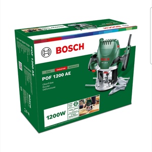 Bosch POF 1200 AE marógép, 1200 W, 230 V, 28000 RPM, 55 mm maximális vágómélység - kellékek & szerszámok - szerszámok, eszközök - egyéb szerszám, eszköz - Meska.hu