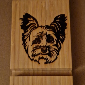 Telefontartó, Yorkie - táska & tok - pénztárca & más tok - telefontok - Meska.hu