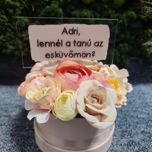 Rendelhető virágbox, rózsabox  - többféle méret - otthon & életmód - dekoráció - asztal és polc dekoráció - asztaldísz - Meska.hu
