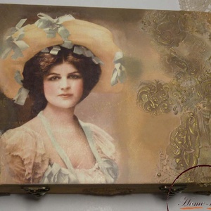 Vintage ékszertartó doboz -  - Meska.hu