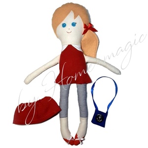 Marina - textil baba - játék & sport - baba & babaház - baba - Meska.hu