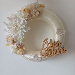 Tavaszi kopogtató - Meska.hu