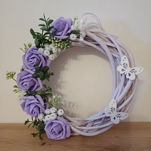 Tavaszi ajtódísz - otthon & életmód - dekoráció - ajtó- és ablak dekoráció - ajtódísz & kopogtató - Meska.hu