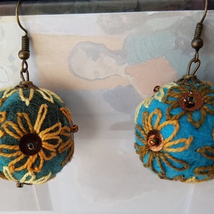 Antik hangulat - ékszer - fülbevaló - lógó fülbevaló - Meska.hu