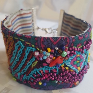 Alkonyat, Ékszer, Karkötő, Széles karkötő, Ékszerkészítés, MESKA