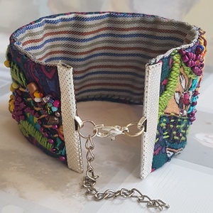 Alkonyat - ékszer - karkötő - széles karkötő - Meska.hu