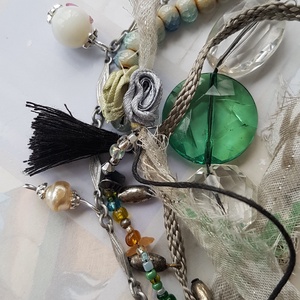 Homo ludens - ékszer - nyaklánc - statement nyaklánc - Meska.hu