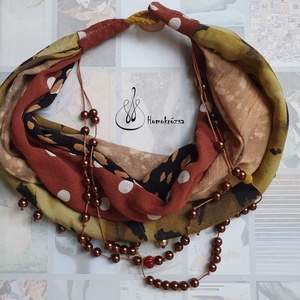 Azok a 20 -as évek.. ékszersál - ruha & divat - sál, sapka, kendő - sál - Meska.hu