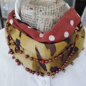 Azok a 20 -as évek.. ékszersál - ruha & divat - sál, sapka, kendő - sál - Meska.hu