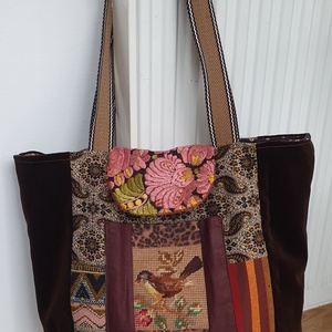 Forrócsoki - táska & tok - bevásárlás & shopper táska - shopper, textiltáska, szatyor - Meska.hu