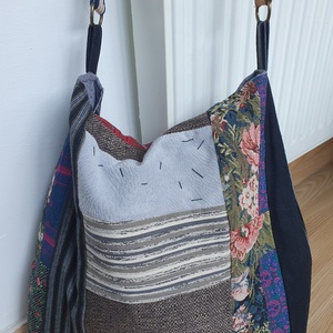 Bazsarózsa - táska & tok - bevásárlás & shopper táska - shopper, textiltáska, szatyor - Meska.hu