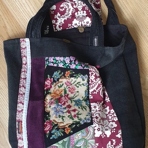 Virágos napom van  - táska & tok - bevásárlás & shopper táska - shopper, textiltáska, szatyor - Meska.hu