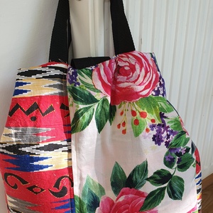 Virágos kedvem van... - táska & tok - bevásárlás & shopper táska - shopper, textiltáska, szatyor - Meska.hu