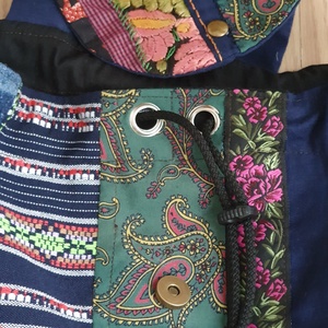 Variaciók textilre - táska & tok - hátizsák - hátizsák - Meska.hu