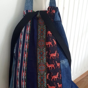 Variaciók textilre - táska & tok - hátizsák - hátizsák - Meska.hu