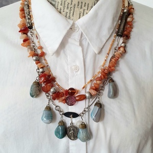 Emlék  - ékszer - nyaklánc - párhuzamos nyaklánc - Meska.hu