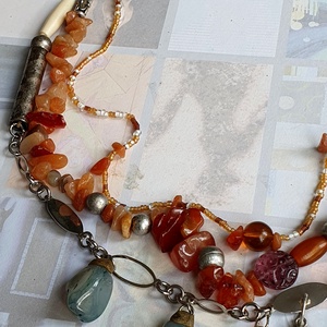 Emlék  - ékszer - nyaklánc - párhuzamos nyaklánc - Meska.hu