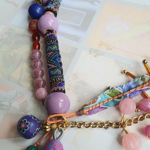 Dariusz kincsesládájából - ékszer - nyaklánc - bojtos nyaklánc - Meska.hu