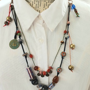 Egy játékos nap - ékszer - nyaklánc - medál nélküli nyaklánc - Meska.hu Egy játékos nap - ékszer - nyaklánc - medál nélküli nyaklánc - Meska.hu