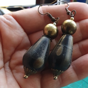 Egy játékos nap 2 - ékszer - fülbevaló - lógó fülbevaló - Meska.hu Egy játékos nap 2 - ékszer - fülbevaló - lógó fülbevaló - Meska.hu