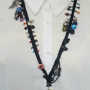 Szinesben - ékszer - nyaklánc - bojtos nyaklánc - Meska.hu