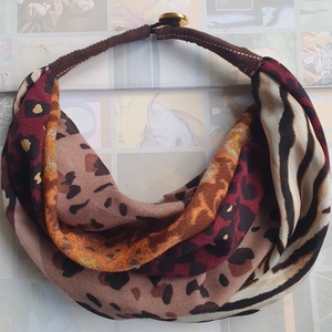 Őszi sanzon, Ruha & Divat, Sál, Sapka, Kendő, Sál, Újrahasznosított alapanyagból készült termékek, Varrás, MESKA