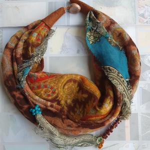 Avar - ruha & divat - sál, sapka, kendő - sál - Meska.hu