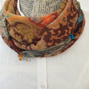 Avar - ruha & divat - sál, sapka, kendő - sál - Meska.hu