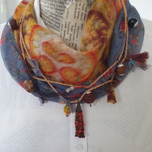 A természet képeslapja - ruha & divat - sál, sapka, kendő - sál - Meska.hu