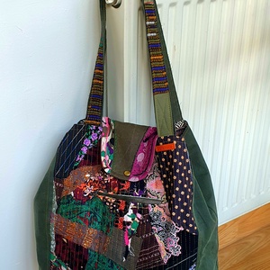 Sokszinű nap - táska & tok - kézitáska & válltáska - válltáska - Meska.hu