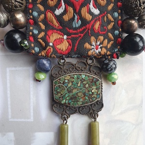 Selyemút - ékszer - nyaklánc - medálos nyaklánc - Meska.hu