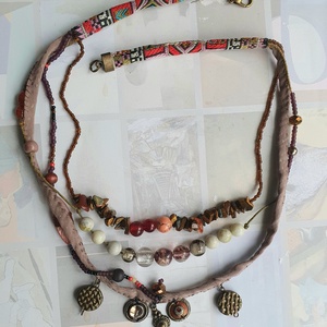 Etno, Ékszer, Nyaklánc, Párhuzamos nyaklánc, , MESKA