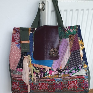 Főnix, Táska & Tok, Kézitáska & válltáska, Kézitáska, Újrahasznosított alapanyagból készült termékek, Varrás, MESKA